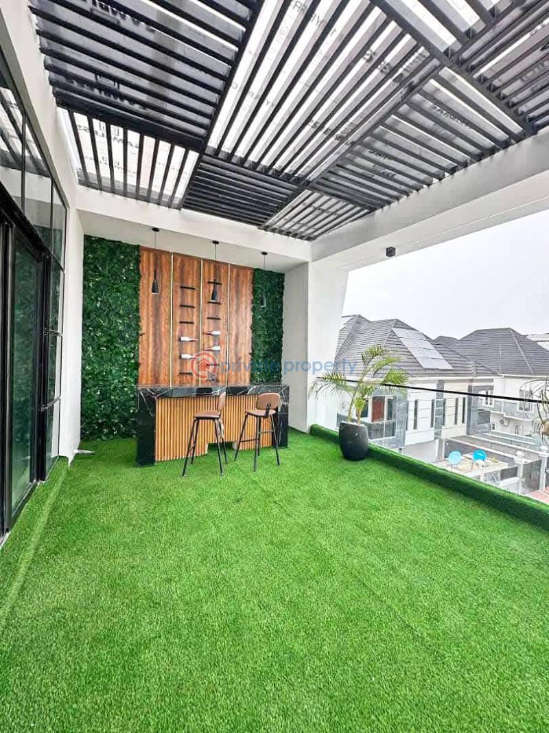 Masterpiece luxury 5 bed smart home with cinema - 13 5 bedroom Detached Duplex For Sale Chevron Drive Lekki Lagos - 13