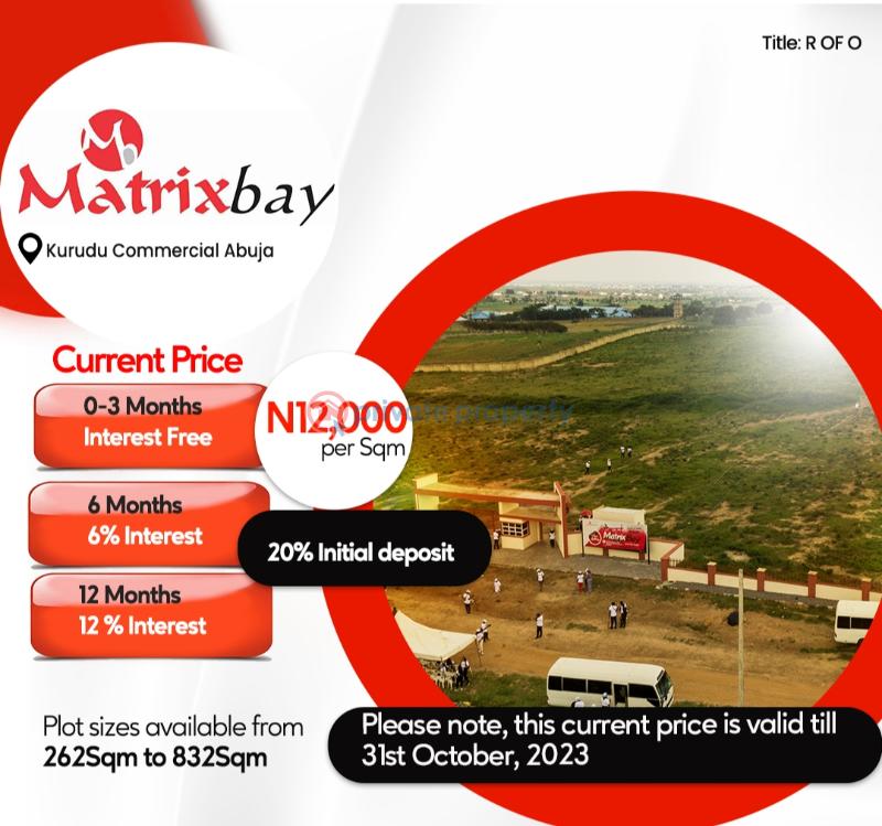 Commercial Land For Sale Matrix Bay Abuja Commercial Plot Kurudu Abuja Phase 4 