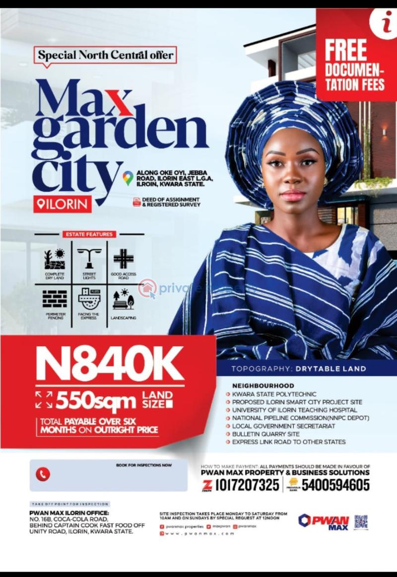 Mixed use Land For Sale Ilorin Kwara