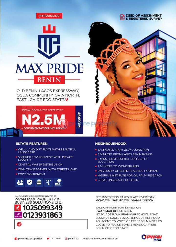 Mixed use Land For Sale Benin Edo