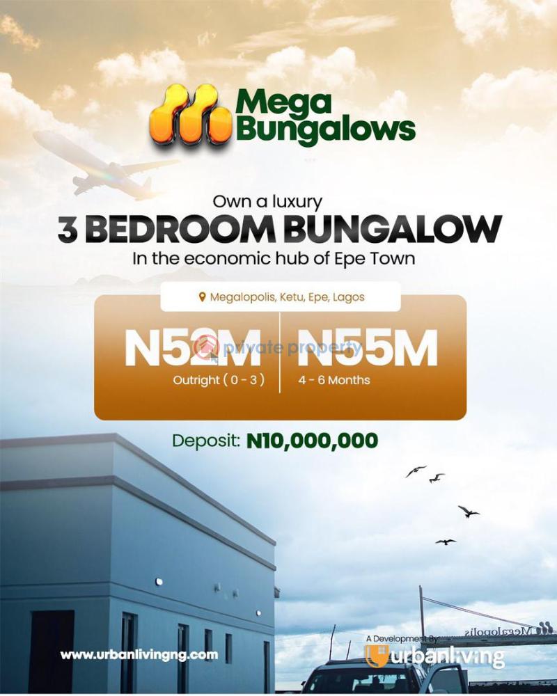 3 bedroom Room or Boys Quarter For Sale Megalopolis Estate, Ketu Epe Lagos State Epe Lagos - 1