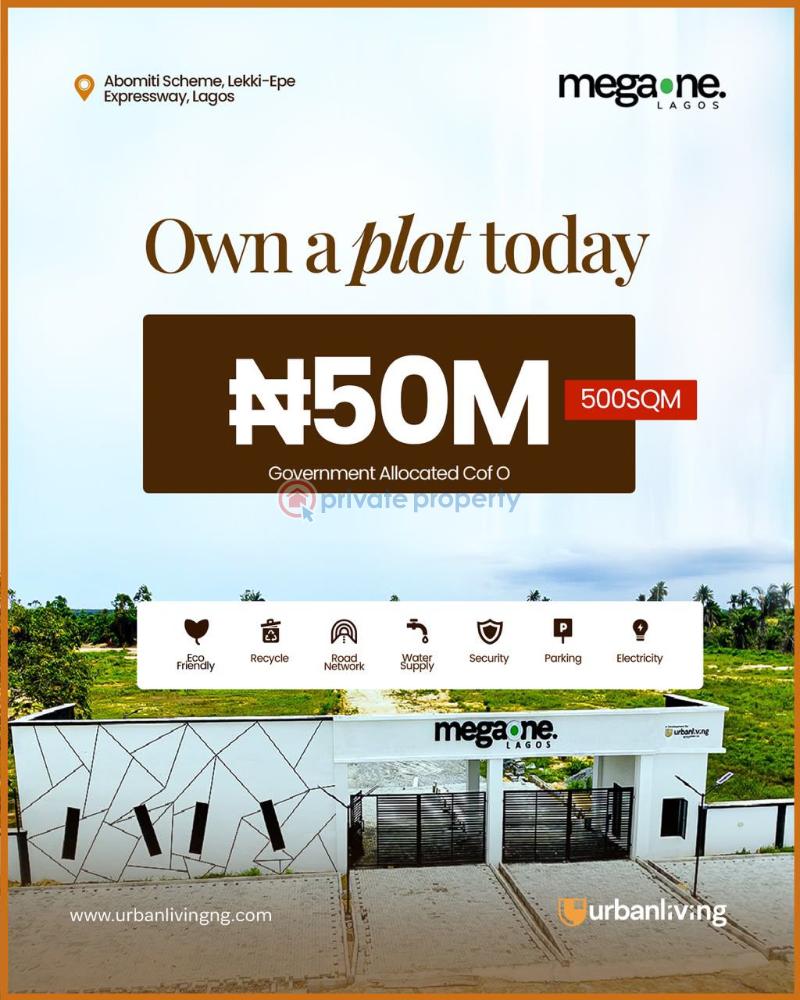 Residential Land For Sale Lekki/epe Expressway Ibeju-Lekki Lagos