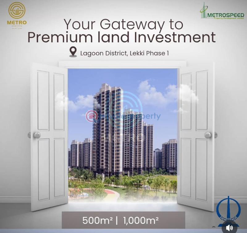 Mixed use Land For Sale Lagoon District Lekki Phase 1 Lagos - 1