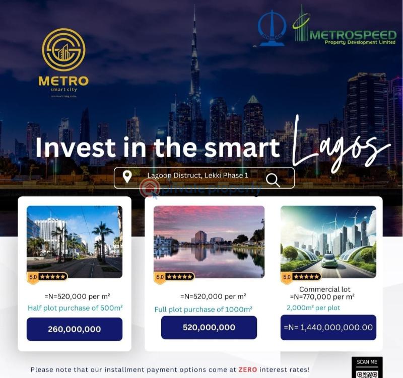 Mixed use Land For Sale Lagoon District Lekki Phase 1 Lagos - 2