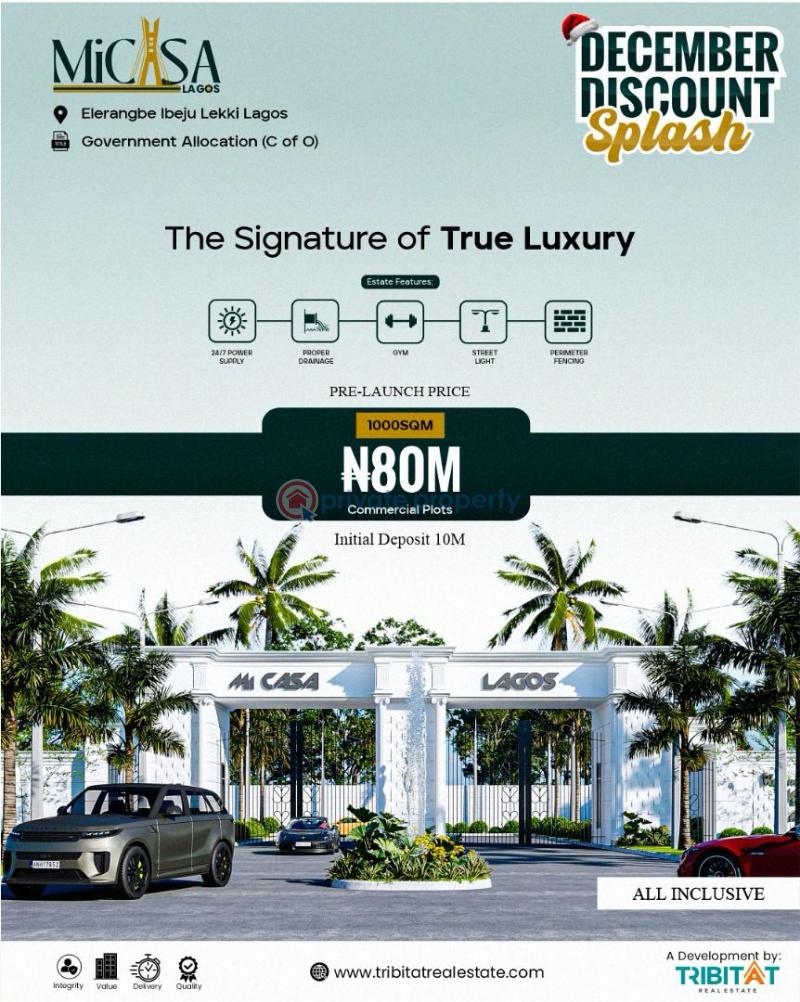 Residential Land For Sale Eleran Igbe Ibeju-Lekki Lagos - 3