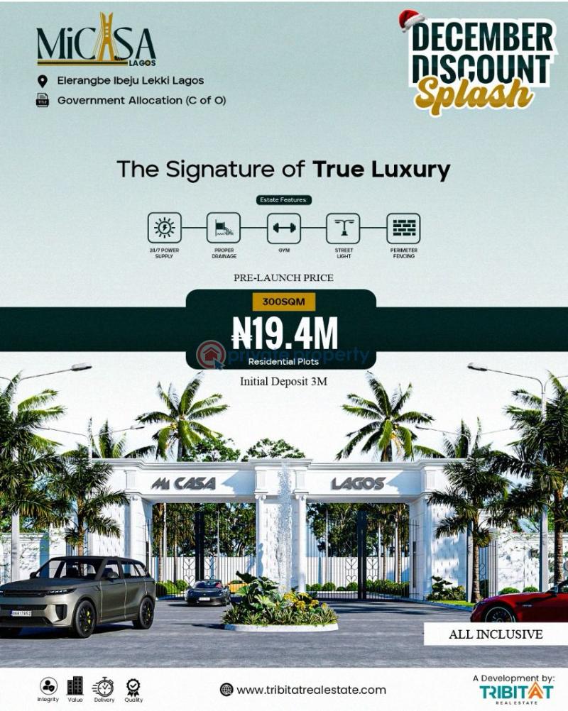 Residential Land For Sale Eleran Igbe Ibeju-Lekki Lagos - 2