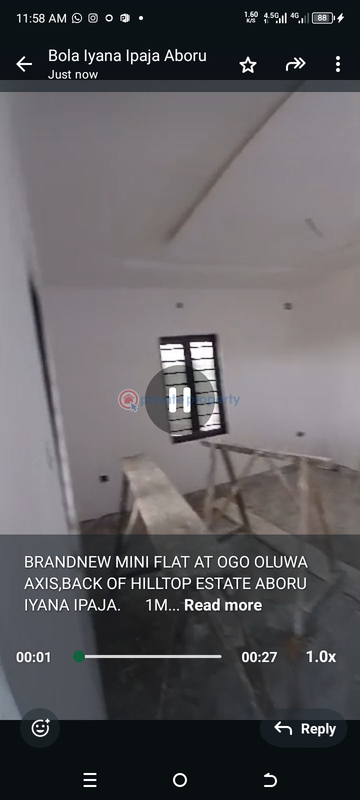 1 bedroom Mini Flat For Rent Aboru Iyana Ipaja Iyana Ipaja Lagos - 2