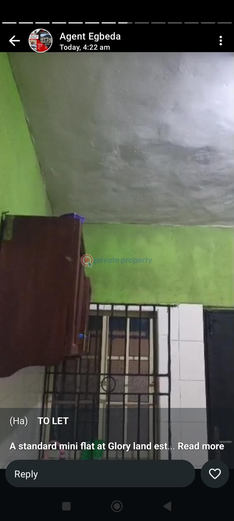 1 bedroom Mini Flat For Rent Gloryland Estate, Isheri Egbeda Isheri Egbe/Idimu Lagos - 11