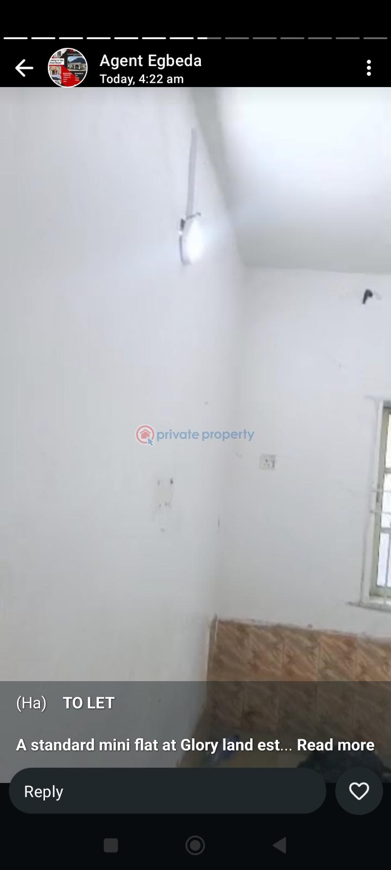 1 bedroom Mini Flat For Rent Gloryland Estate, Isheri Egbeda Isheri Egbe/Idimu Lagos - 7