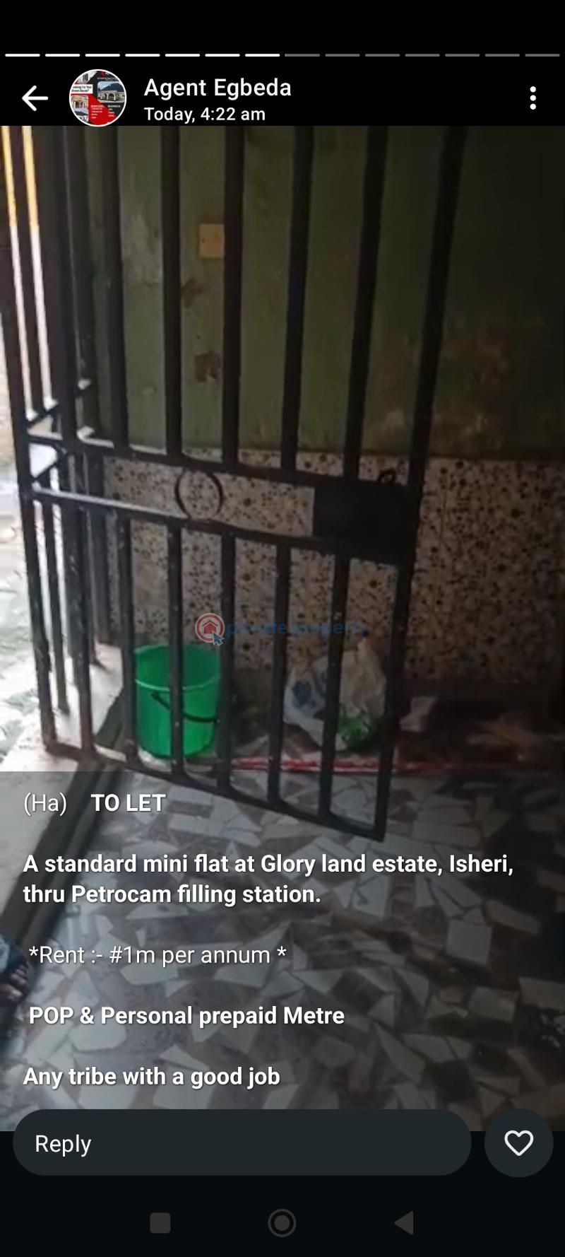 1 bedroom Mini Flat For Rent Gloryland Estate, Isheri Egbeda Isheri Egbe/Idimu Lagos - 13