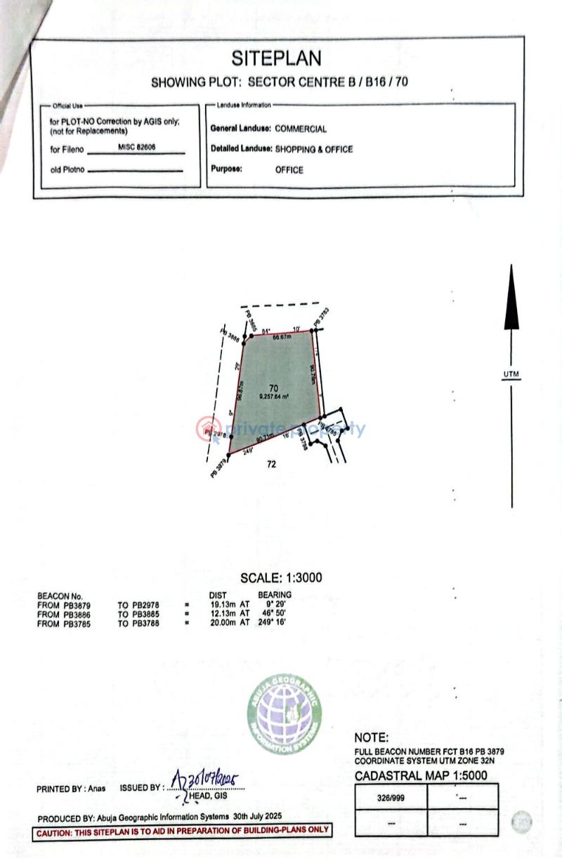 Commercial Land For Sale Jabi Abuja Phase 2  - 7