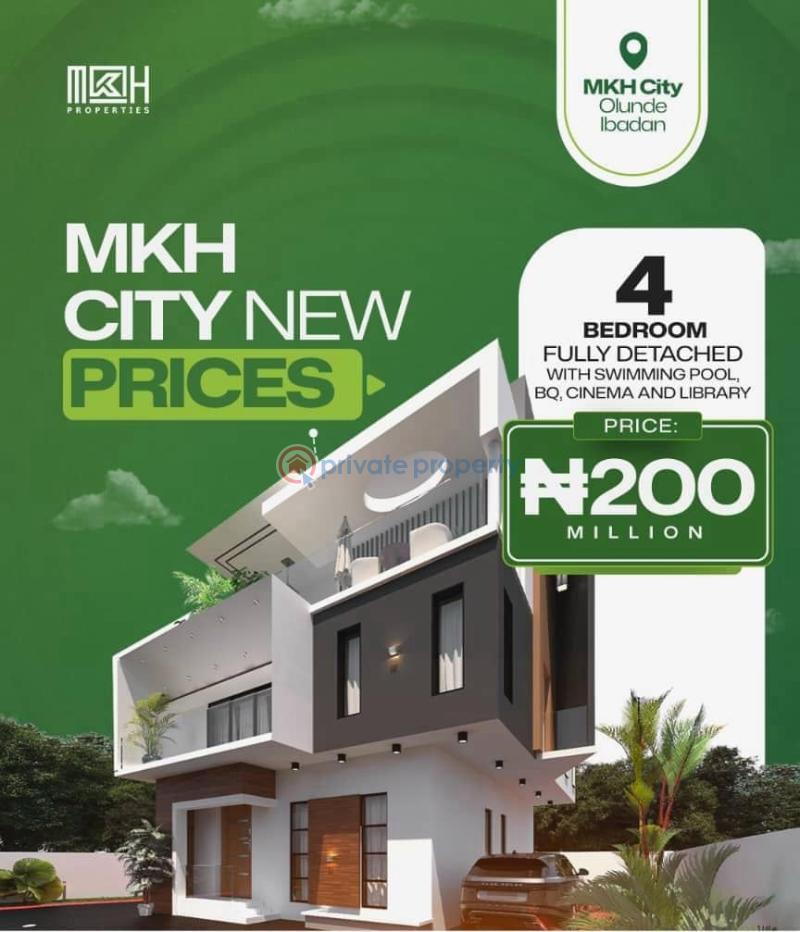 4 bedroom Detached Duplex For Sale Olunde Scheme, Academy, Ibadan Oyo - 0