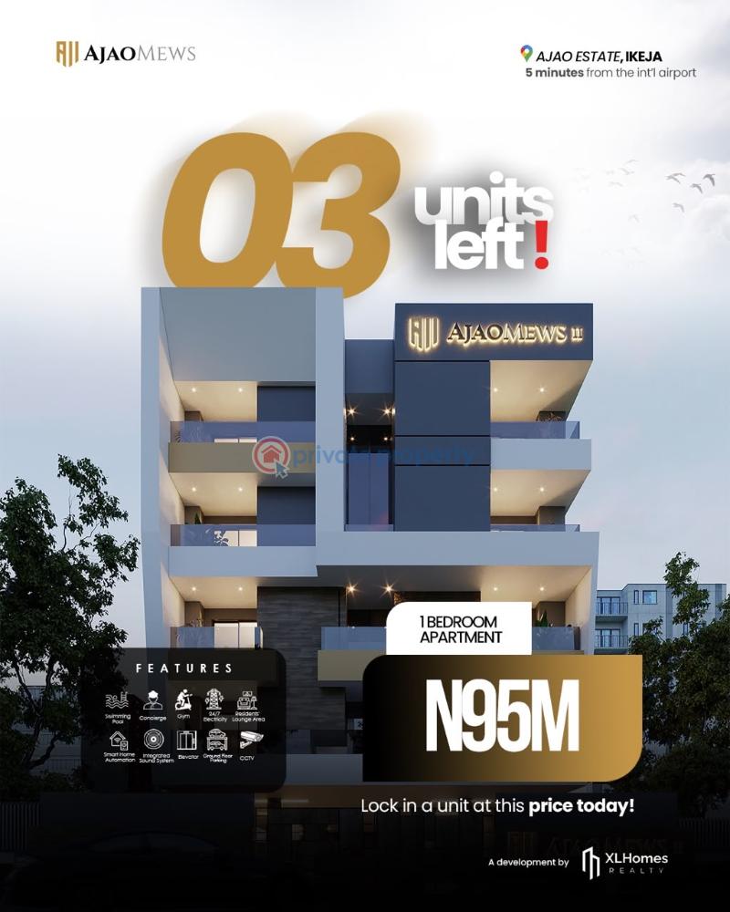 1 bedroom Mini Flat For Sale Ajao Mews Ikeja Lagos