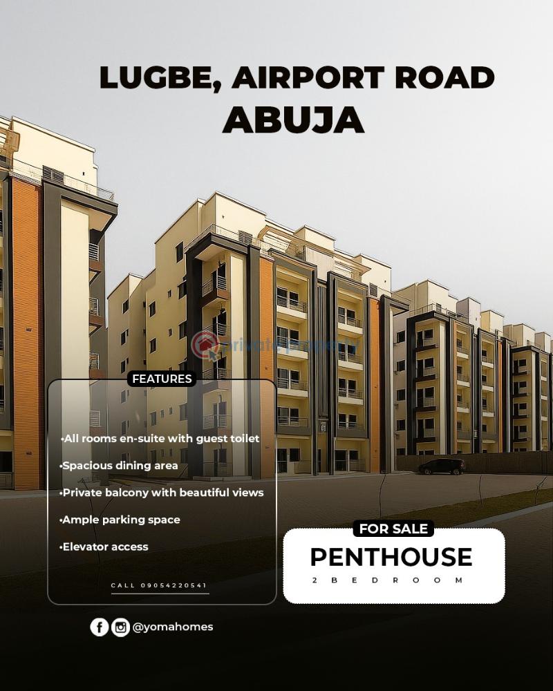 2 bedroom Flat & Apartment For Sale Lugbe, Airport Road. Abuja Lugbe Abuja Phase 4  - 7