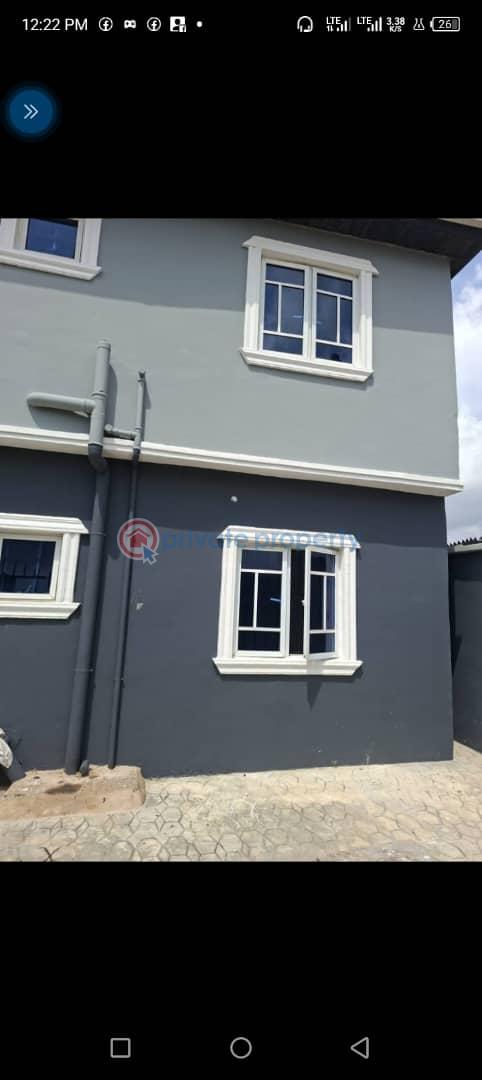 Modern block of 4 flats - 1 Block Of Flats For Sale Abiola Estate Ayobo Ipaja Lagos - 1
