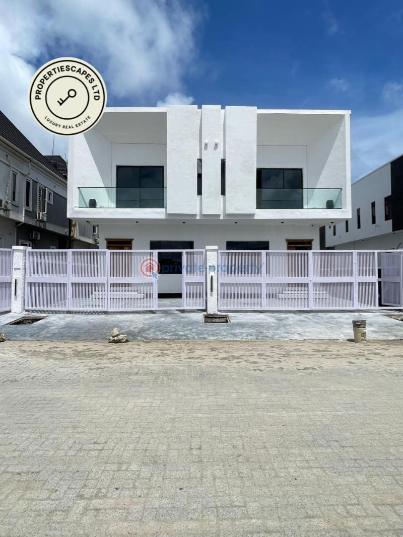 Most affordable 4 semi detached duplex with bq in a serene environment in orchid - 0 4 bedroom Detached Duplex For Sale Orchid Lekki Lagos - 0