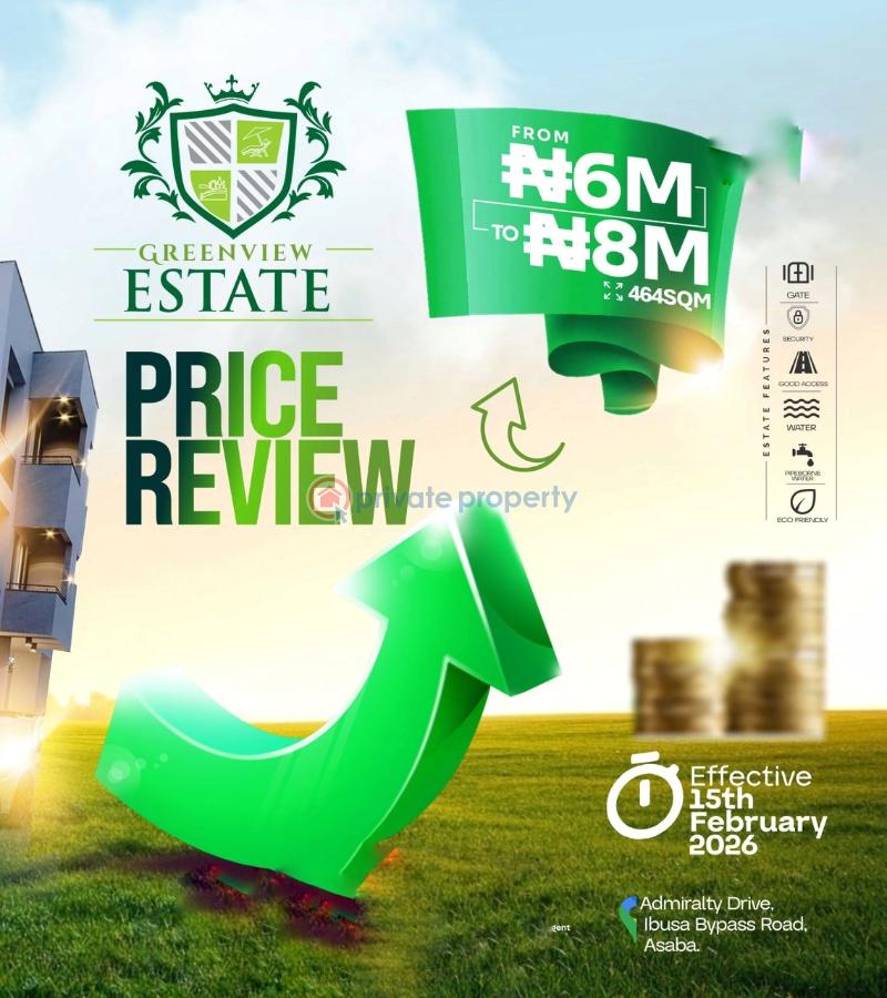 Residential Land For Sale Green View Estate By Admiralty Drive, Ibusa Bypass Road. Asaba Delta