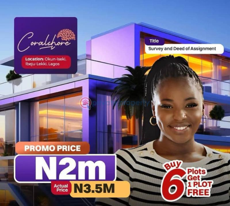 Mixed use Land For Sale Okun Iseki Ise Town Ibeju-Lekki Lagos - 0