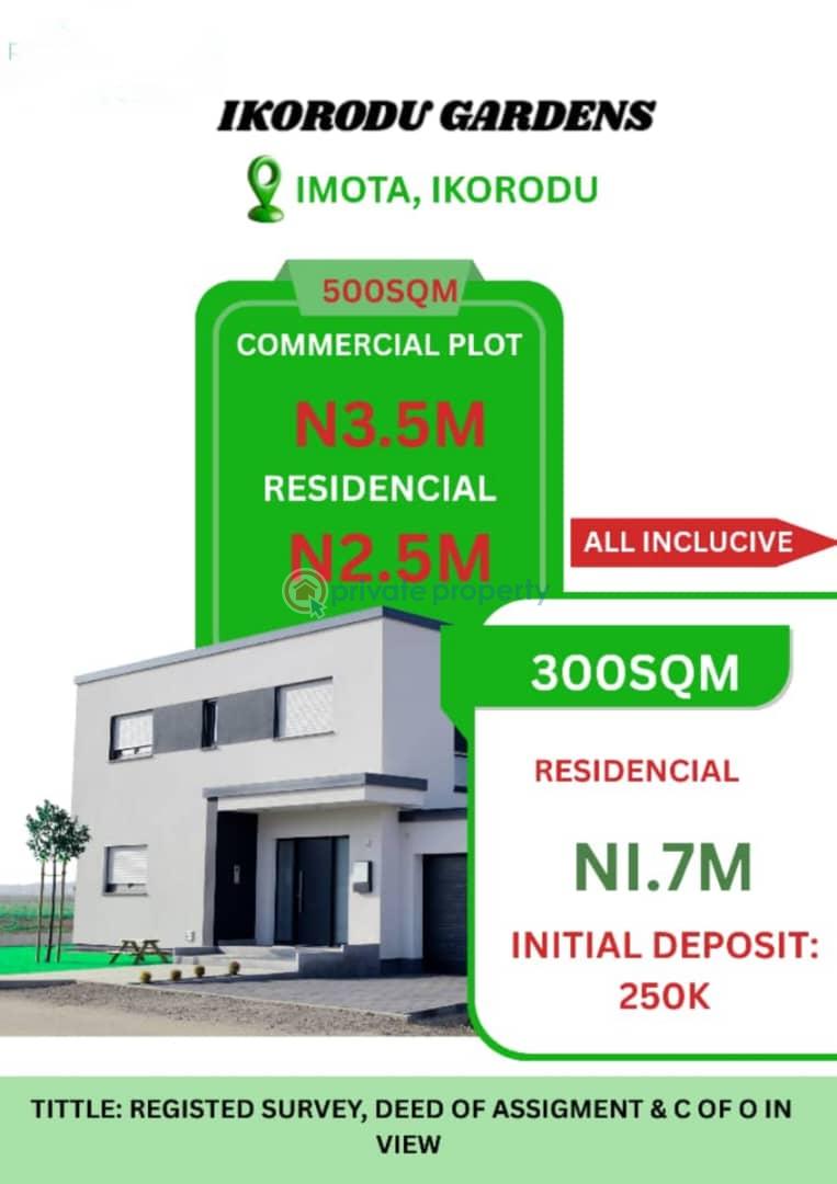 Residential Land For Sale Ikorodu Gardens At Imota Ikorodu Lagos