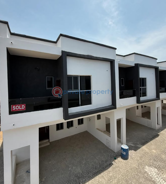 4 bedroom Terraced Duplex For Sale Chevron New Road Chevron Drive Lekki Lagos - 1