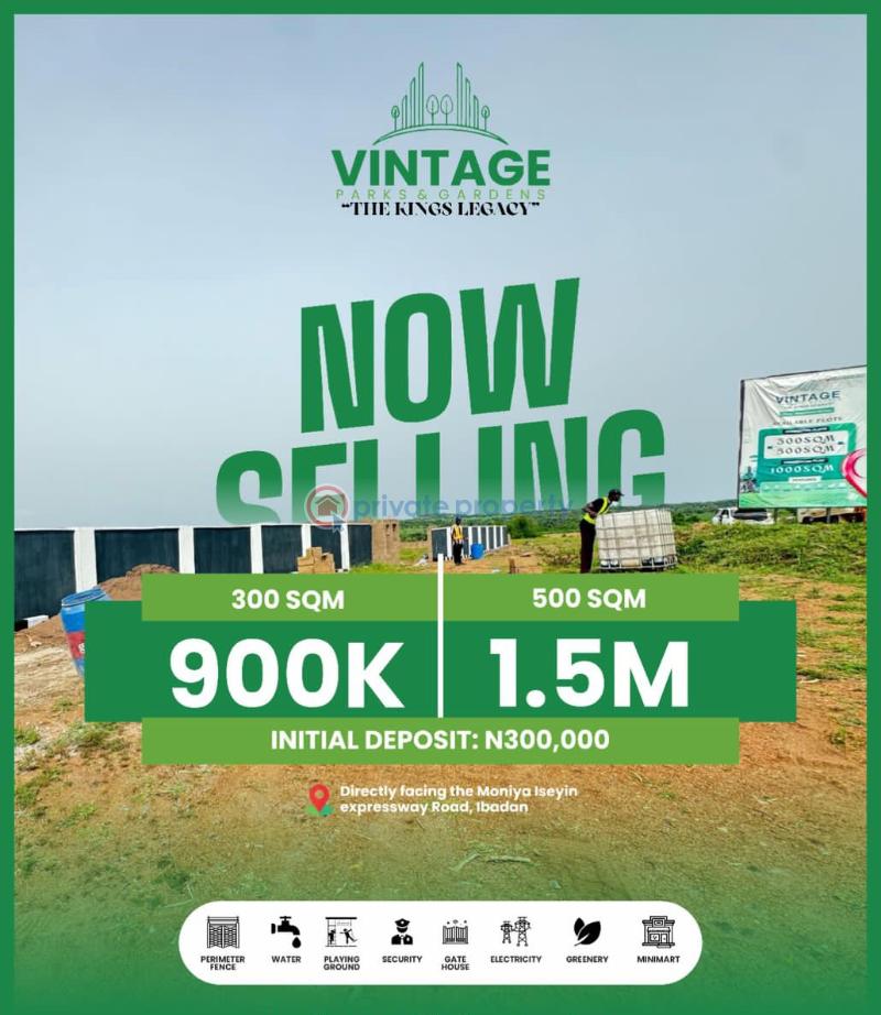 Mixed use Land For Sale Vintage Parks And Garden Estate Selling On Prelaunch Price Moniya Ibadan Oyo - 1