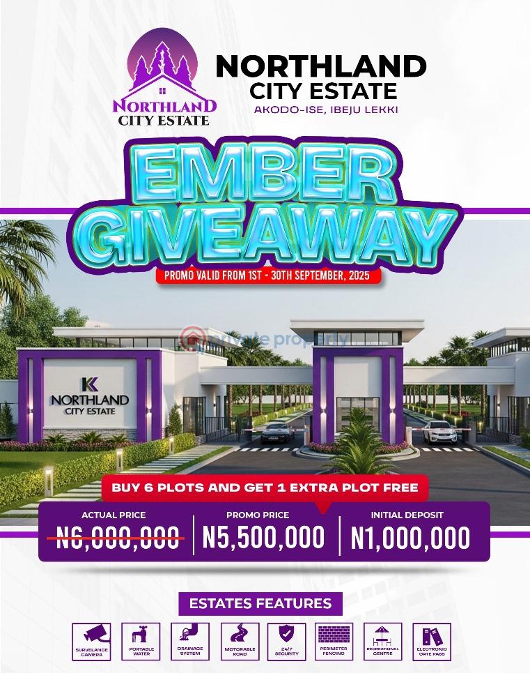 Mixed use Land For Sale Northland City Estate Close To Lekki Deep Sea Port Akodo Ise Ibeju-Lekki Lagos