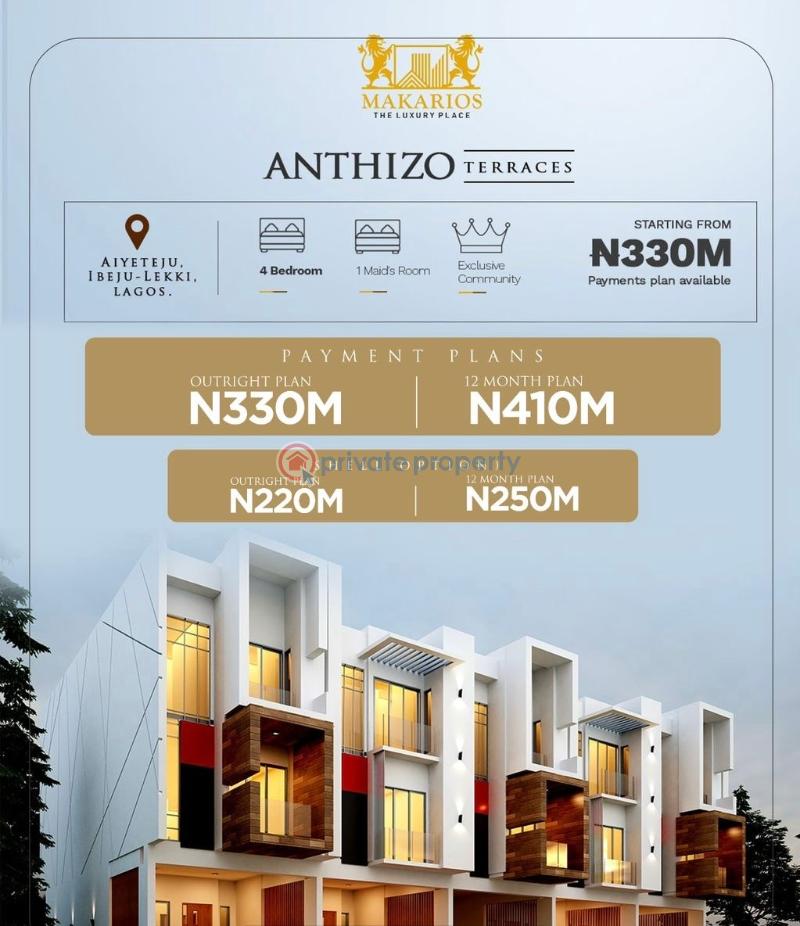 6 bedroom Duplex For Sale Makarious Luxury Place Igando Eputu Ibeju-Lekki Lagos - 3