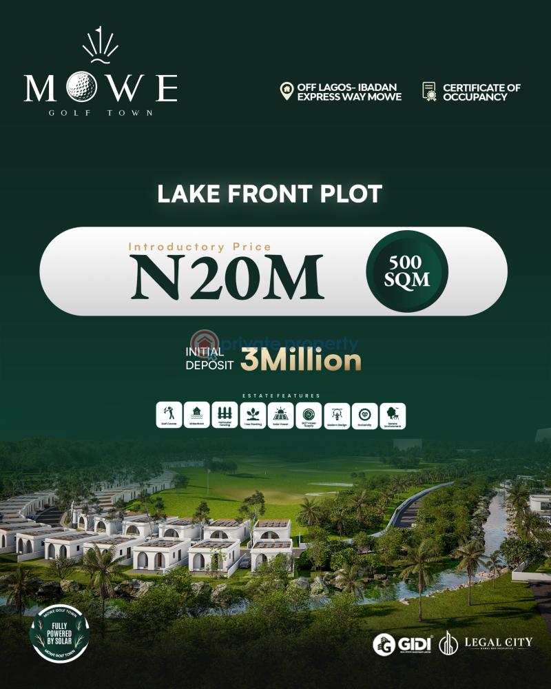 Residential Land For Sale Mowe Ogun area 