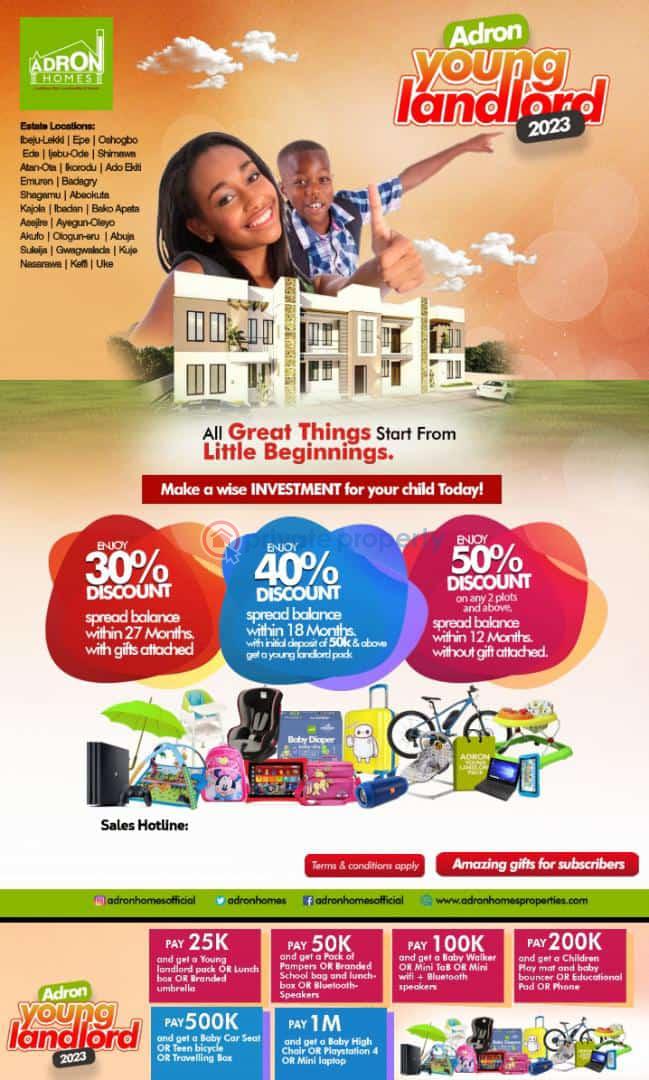 Land For Sale Adron Homes And Properties Estate Ise Town Ibeju-Lekki Lagos - 4