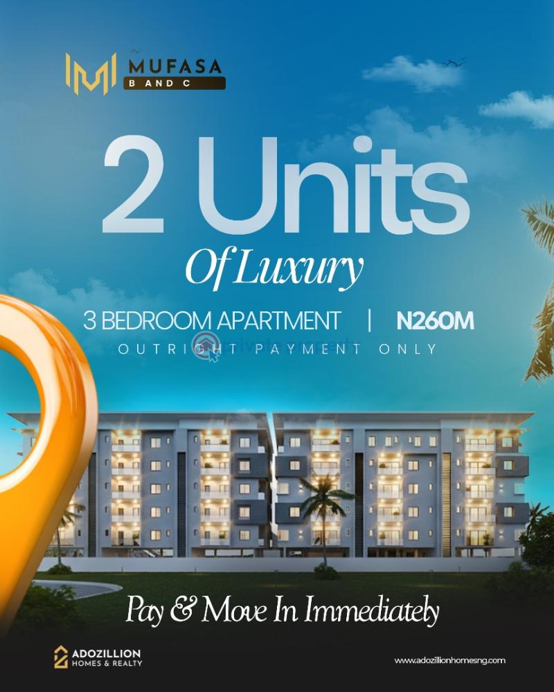 3 bedroom House For Sale Ikate Elegushi Lekki Lagos