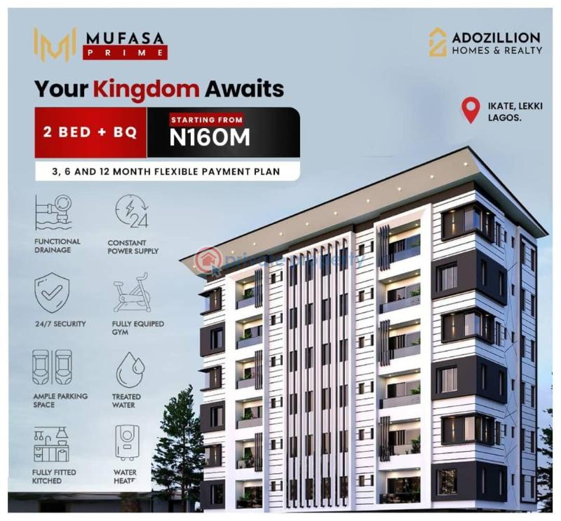 2 bedroom Flat & Apartment For Sale Ikate Elegushi Lekki Lagos