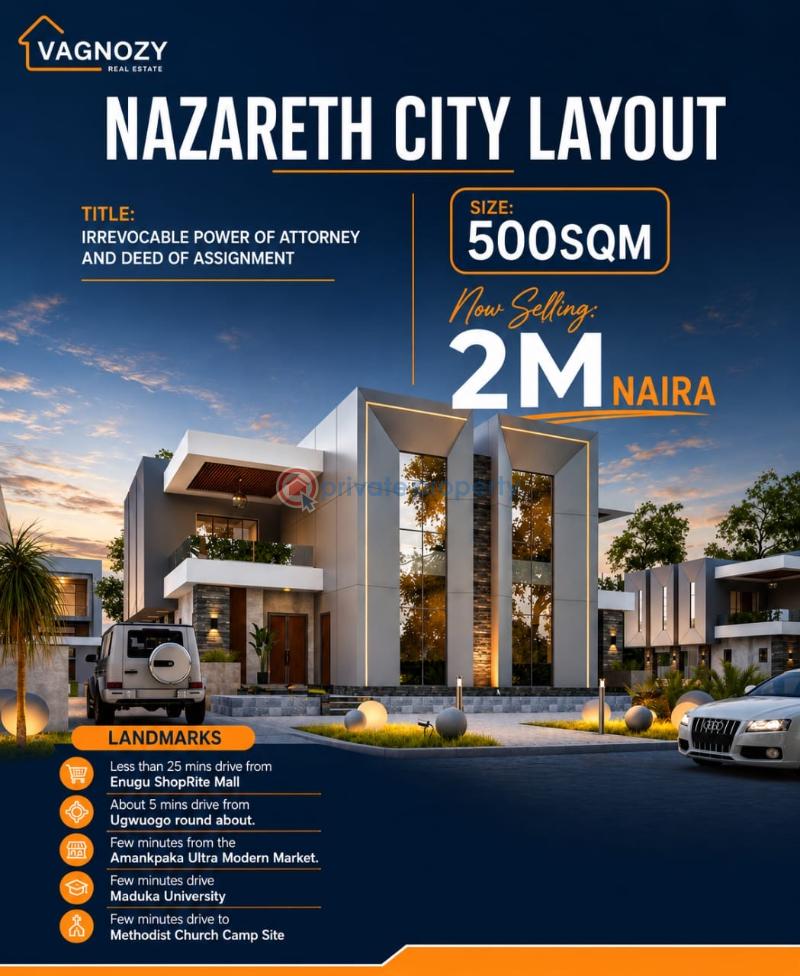 Residential Land For Sale Isi-Uzo Enugu