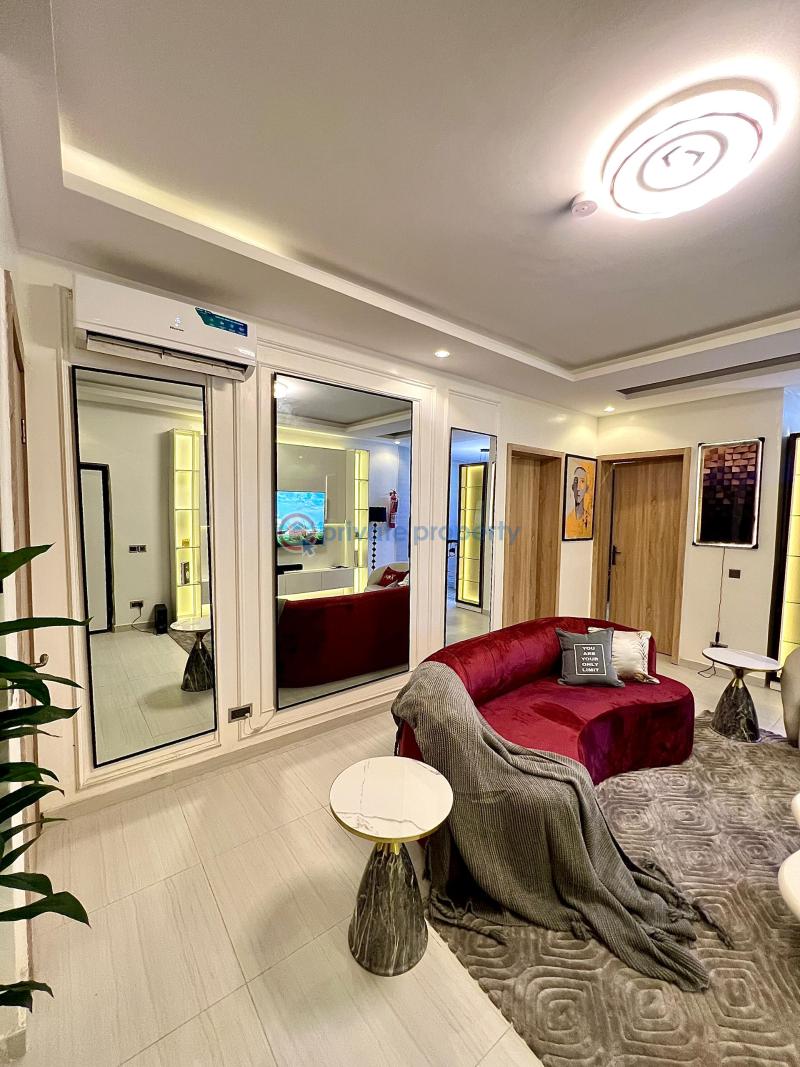 Neatly furnished 2bedroom apartment - 3 2 bedroom Block Of Flats Short let Ilasan, Ilasan Lekki Lagos - 3