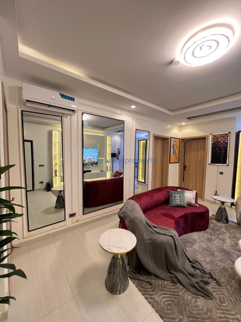 Neatly furnished 2bedroom apartment - 2 2 bedroom Block Of Flats Short let Ilasan, Ilasan Lekki Lagos - 2