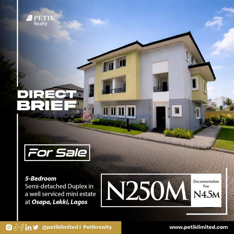 4 bedroom Terraced Duplex For Rent Agungi Lekki Lagos - 1