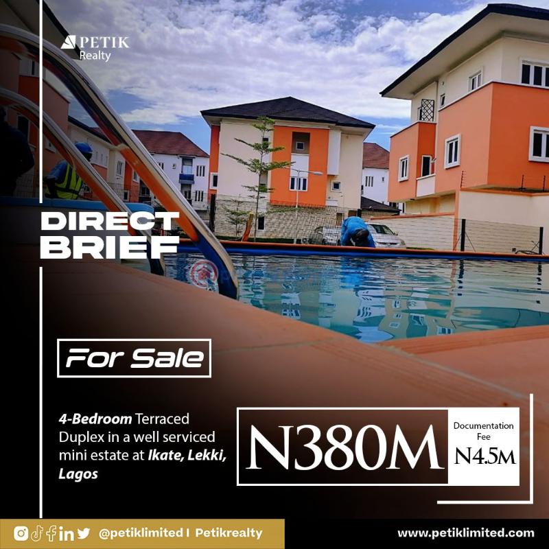 4 bedroom Terraced Duplex For Rent Agungi Lekki Lagos - 3