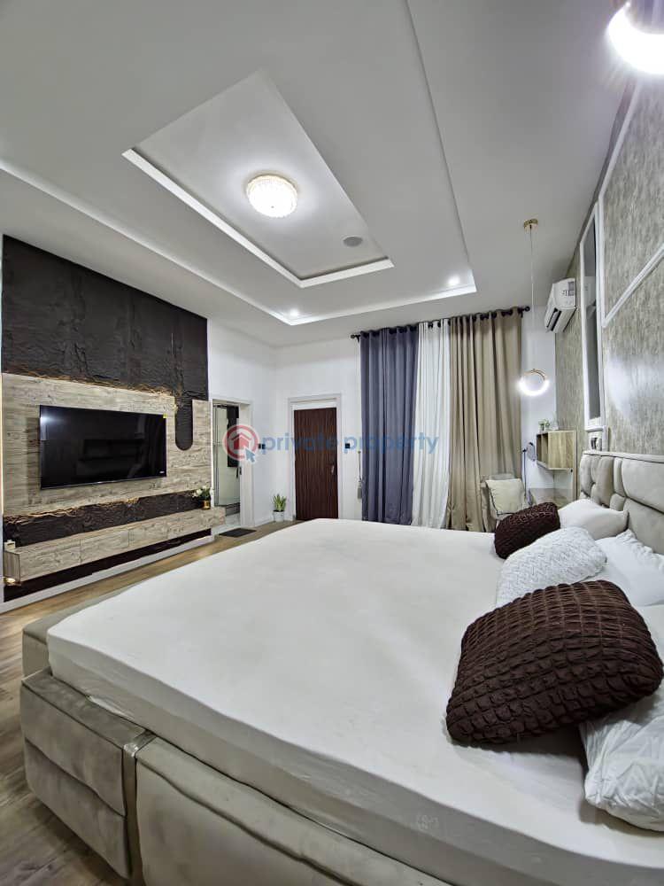 New 4/3 bedroom terrace duplex in ikota gra currently available for booking. - 7 4 bedroom Terraced Duplex Short let Ikota Lekki Lagos - 7