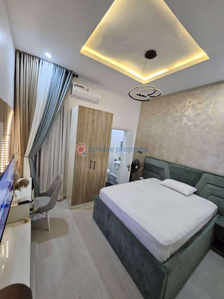 New 4/3 bedroom terrace duplex in ikota gra currently available for booking. - 6 4 bedroom Terraced Duplex Short let Ikota Lekki Lagos - 6