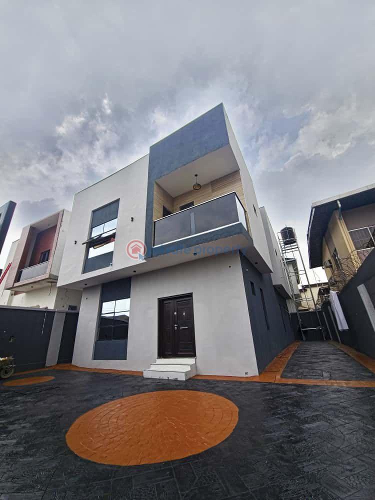 New 4bedroom detached duplex with bq 4 bedroom Detached Duplex For Sale Allen Avenue Ikeja Lagos