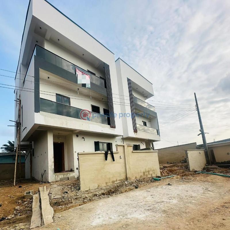 4 bedroom Semi detached Duplex For Sale Estate Oko Oba Agege Oko Oba Agege Lagos - 0