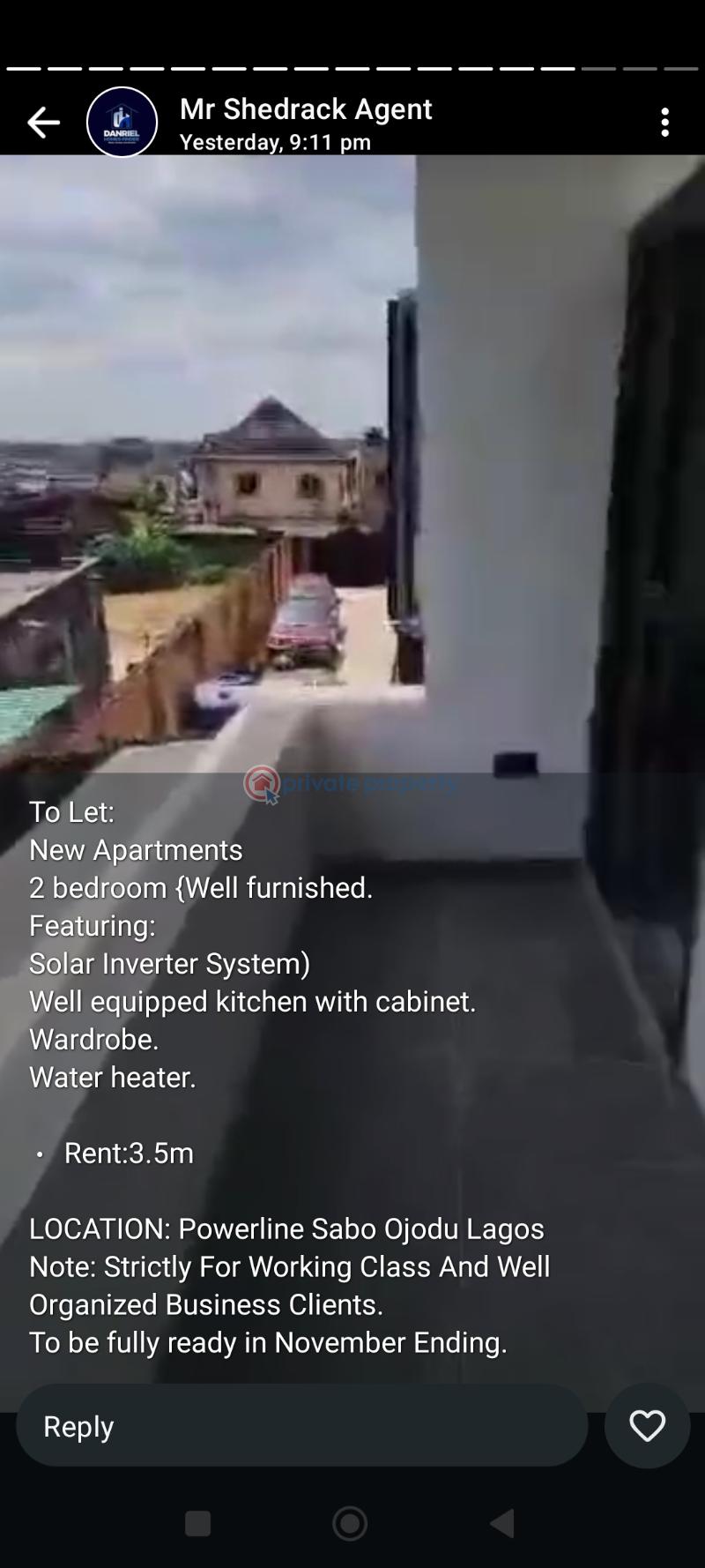 2 bedroom Block Of Flats For Rent Sabo, In Ojodu Yakoyo/Alagbole Ojodu Lagos - 0