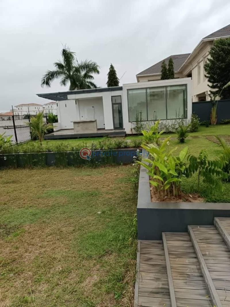 New build smart 6 bedroom waterfront detached house . - 1 6 bedroom Detached Duplex For Sale Banana Island, Ikoyi Lagos Banana Island Ikoyi Lagos - 1
