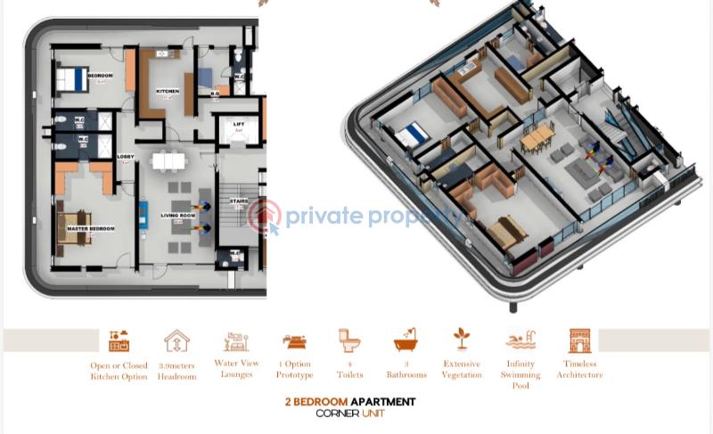 2 bedroom Flat & Apartment For Sale Lekki Phase 1 Lagos - 6