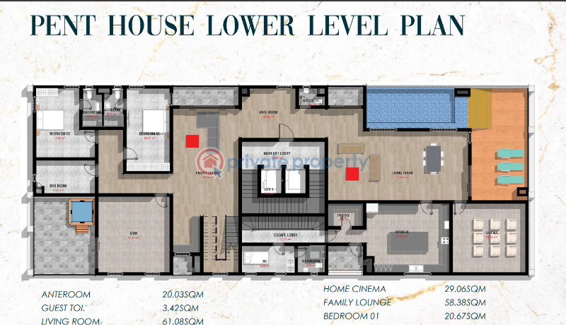 3 bedroom Flat & Apartment For Sale Victoria Island Lagos - 5