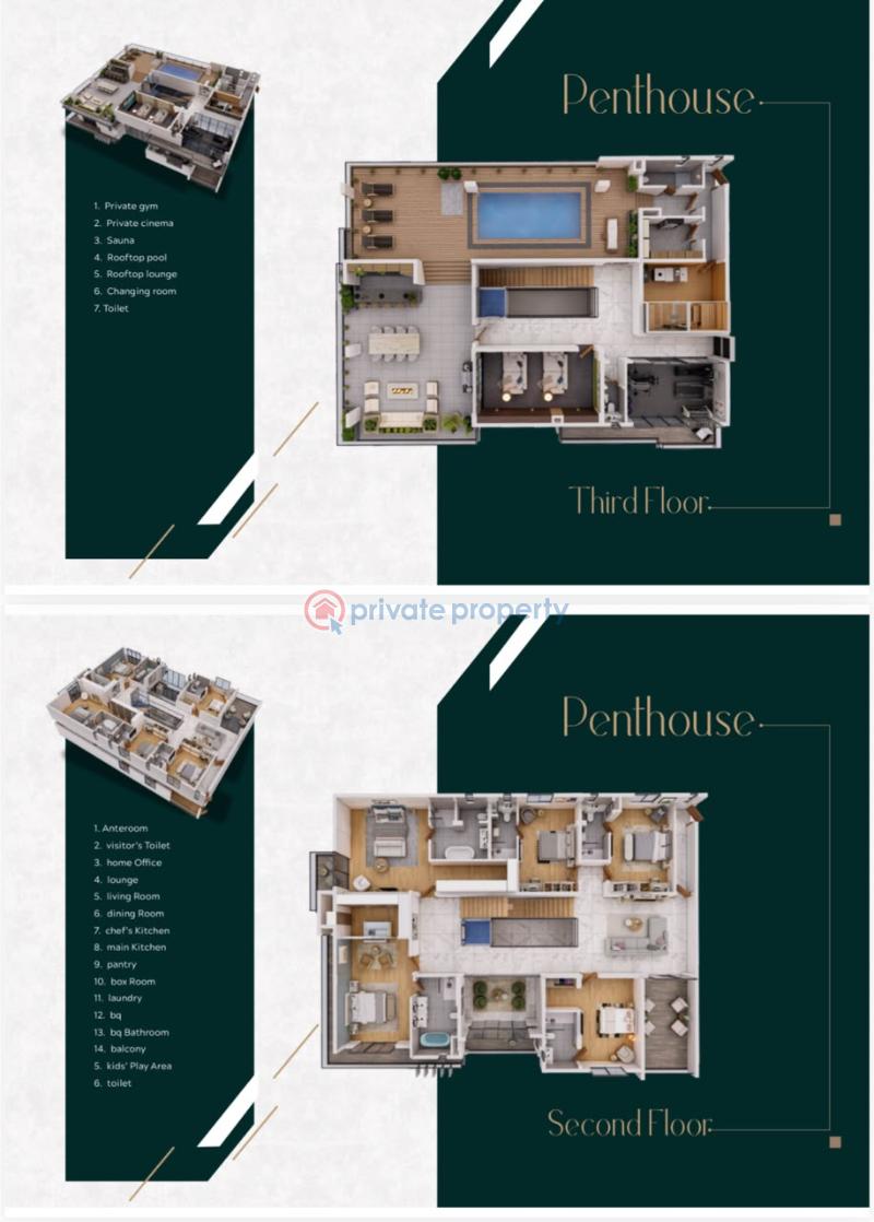 4 bedroom Flat & Apartment For Sale Old Ikoyi Lagos - 7