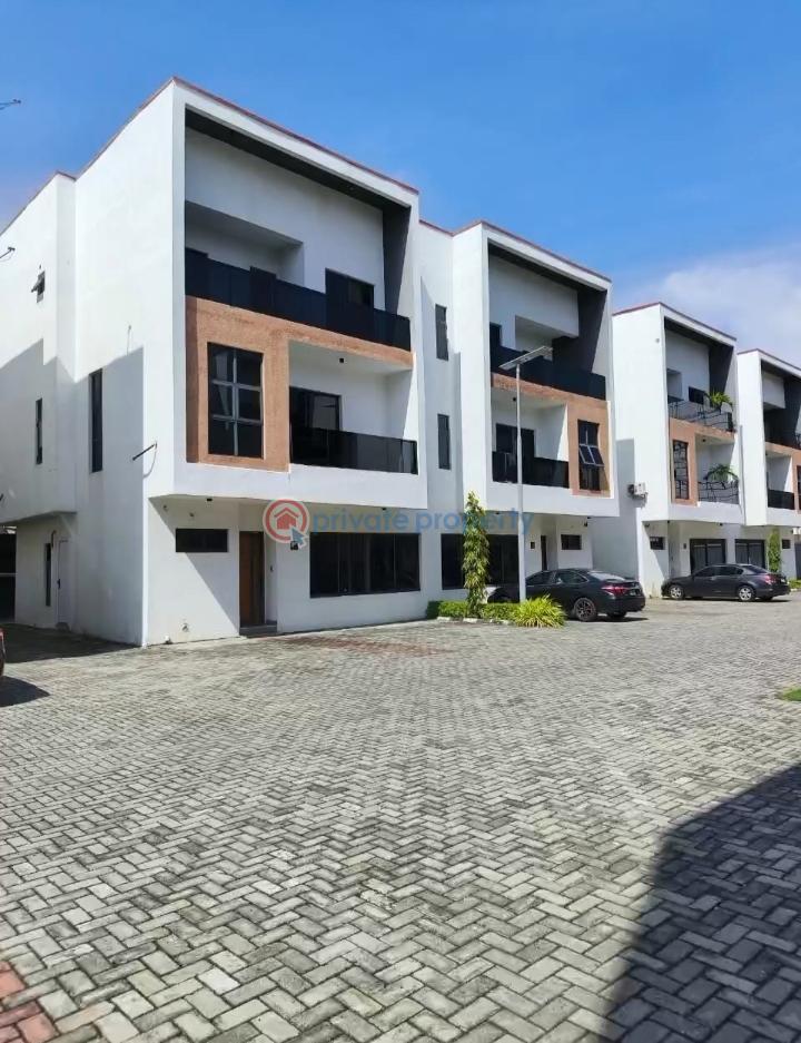 4 bedroom Terraced Duplex For Rent Lavida Estate, Off Freedom Way Lekki Lagos
