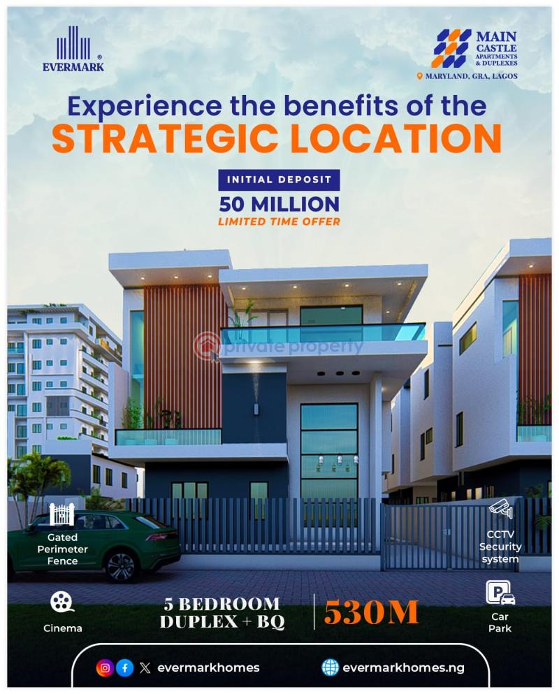 Duplex For Sale Maryland Lagos - 0
