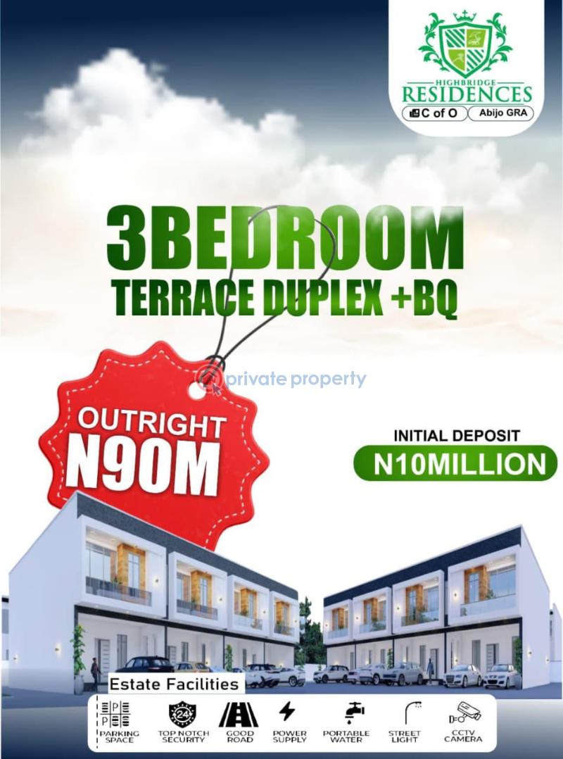 Terraced Duplex For Sale Abijo Ajah Lagos - 0