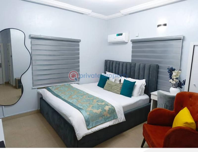 1 bedroom Self Contain Short let Ngozi Okonjeewele Street Utako Abuja Phase 2  - 6