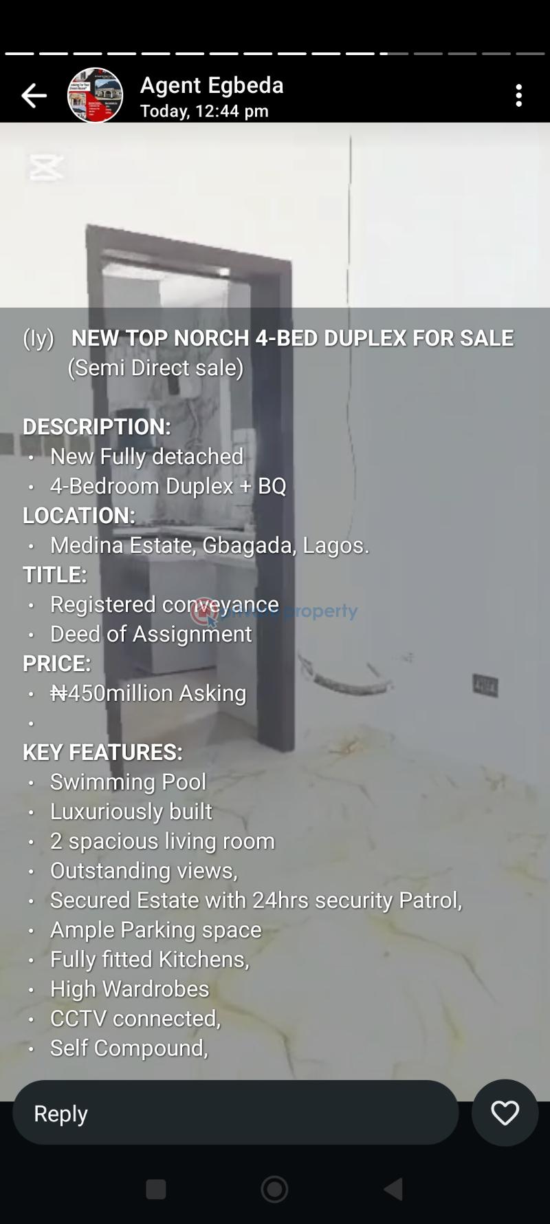 4 bedroom Detached Duplex For Sale Medina Estate Gbagada Medina Gbagada Lagos - 0